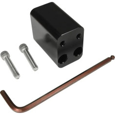 Saddlebag Plate Latch Extension Black