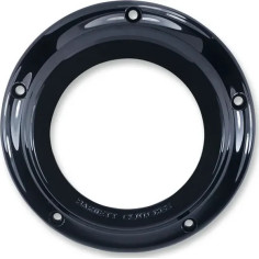 Scorpion Derby Cover Black, Powder-coated