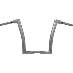 1-1-2 Ez Install Flat Top Handlebar Silver