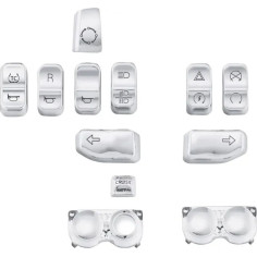 Switch Cap Kit Silver