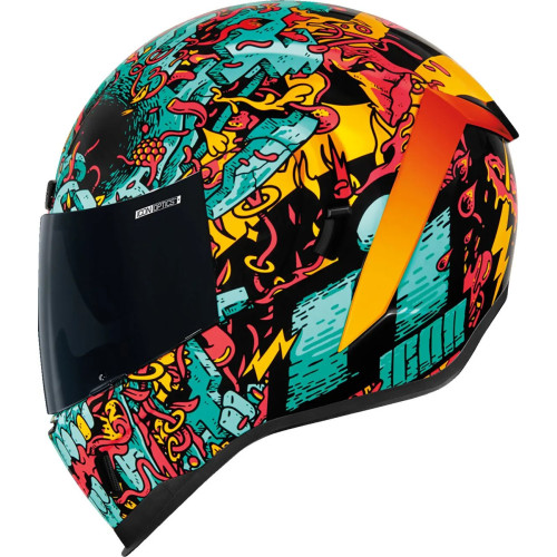 Airform Munchies Mips Helmet Green, Orange, Blue
