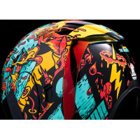 Airform Munchies Mips Helmet Green, Orange, Blue
