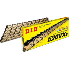 520vx3 Chain Gold, Steel