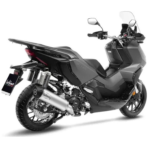 Lv One Evo Stainless Steel Slip-on Muffler Black
