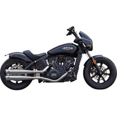 Grand National Slip-on Mufflers Silver