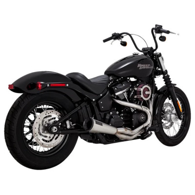 2-into-1 Upsweep Exhaust System Brushed