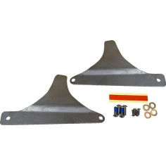 Sissy Bar Side Plates Silver