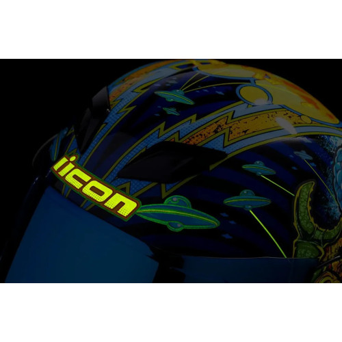 Airflite Bugoid Blitz Helmet Multi, Blue