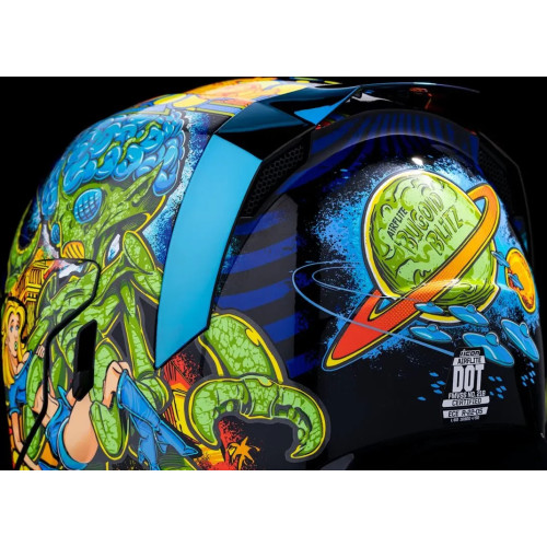 Airflite Bugoid Blitz Helmet Multi, Blue