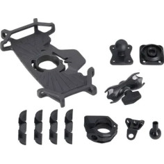 Universal Gps Mount Kit With T-lock Smartphone Big Black