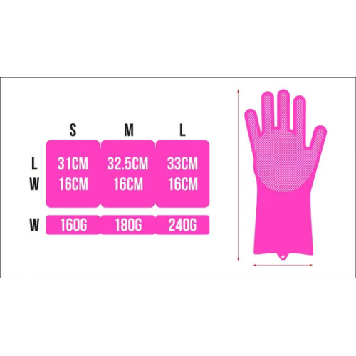 Deep Scrubber Gloves Pink