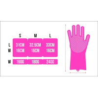 Deep Scrubber Gloves Pink