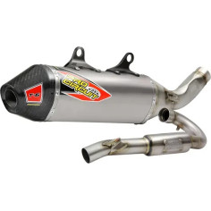 T-6 Euro Exhaust System Ss-ti-cf Black