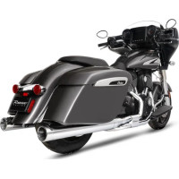 4 Muffler Slip-on Dbx40 Duals For Indian Chrome