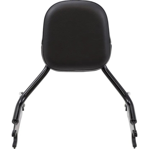 Short Detachable Backrest Black