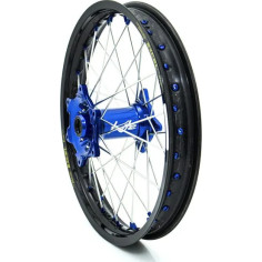 Elite Mx-en Wheel, Silver Spokes Black, Blue, Silver
