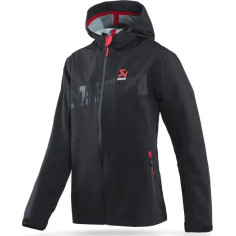 Womens Corpo Rain Jacket Red, Black