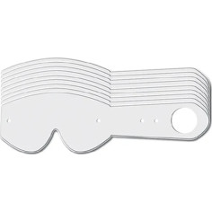 Rapid Goggle Tear Offs Clear