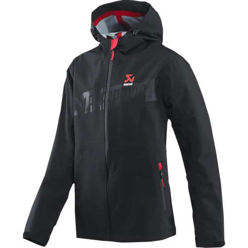 Corpo Rain Jacket Red, Black