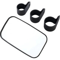 Rear & Side View Utv Mirror Black, Matte