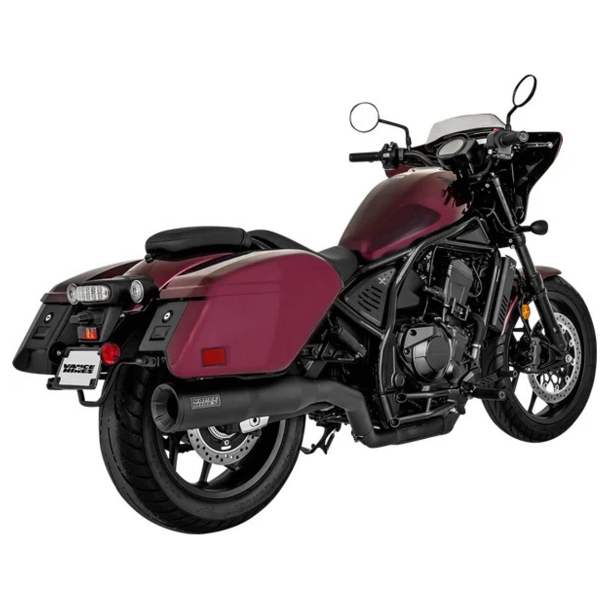 Hi-output Slip-on Muffler Black, Matte Black, Ceramic