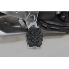 Evolution Footrest Black, Silver