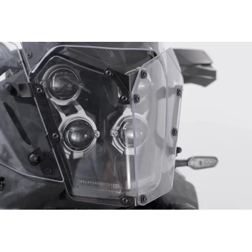 Headlight Guard Black, Powder-coated