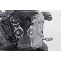 Headlight Guard Black, Powder-coated