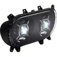 Double-x Led Headlight Black