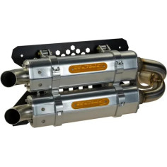 Apx Aluminium Slip-on Muffler Aluminum, Stainless Steel