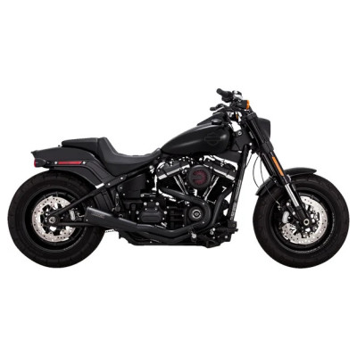 2-into-1 Upsweep Exhaust System Black