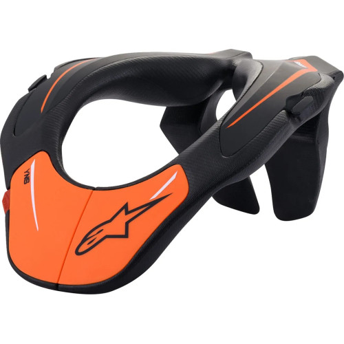 Youth Neck Support Black, Orange