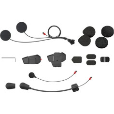 Helmet Clamp Kit For Spider St1 Black