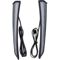 Fang Lower Fairing Lights Black