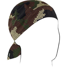 Flydanna Cotton Headwrap Black, Brown