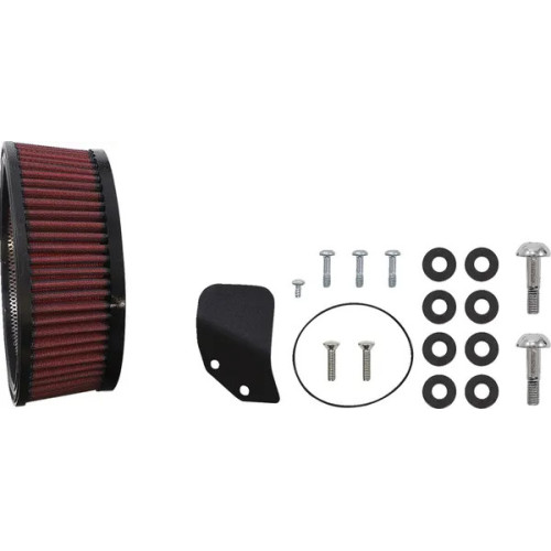 Air Stinger Stealth Air Cleaner Kit Silver