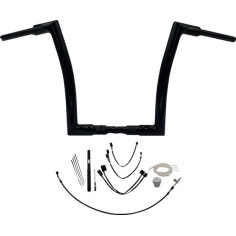 1-1-2 Ez Install Flat Top Handlebar Kit Black
