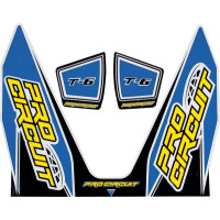 T-6 Exhaust Decals Blue