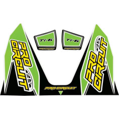 Ti-6 Exhaust Decals Green