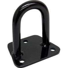 Tow Loop Black, Powder-coated
