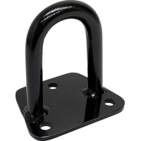 Tow Loop Black, Powder-coated