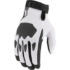 Hooligan Ce Gloves White, Black