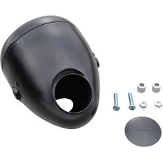 Vintage Headlight Black