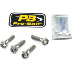 Titanium Clip-on - Handle Bar Mount Bolt Kit Natural