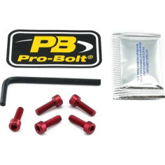Aluminium Fuel Cap Kit Red
