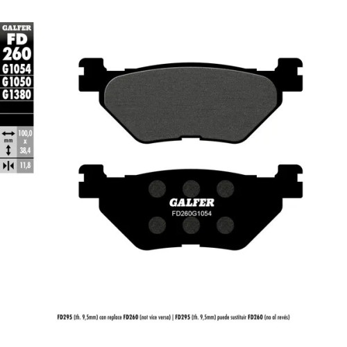 Semi-metallic Brake Pads