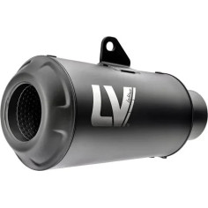 Lv-10 Full Black Slip-on Muffler Black, Matte