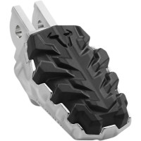 Evolution Footrest Black, Silver