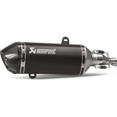 Slip-on Line Muffler Scooter Black