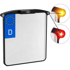 License Plate Holder Nano Red, Yellow